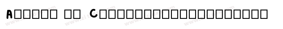 Avenir 95 Custom.Outerline字体转换